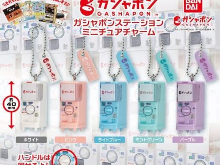 BANDAI Gashapon Station Miniature Charm Complete Set Capsule Toy JAPAN OFFICIAL Cheap