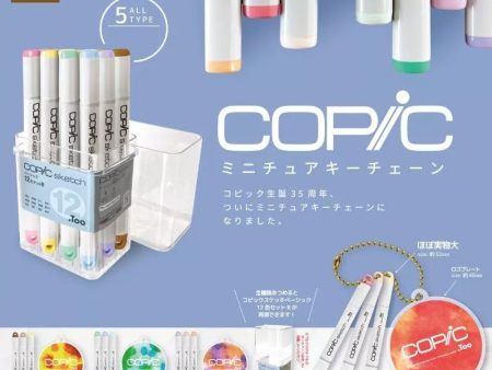 SO-TA Copic Miniature Keychain Complete Set Capsule Toy JAPAN OFFICIAL Online now