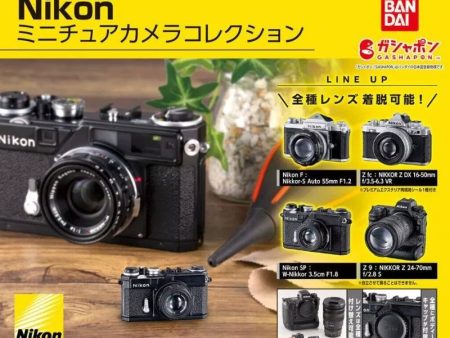 BANDAI Nikon Miniature Camera Collection Complete Set Figure Capsule Toy JAPAN Online now