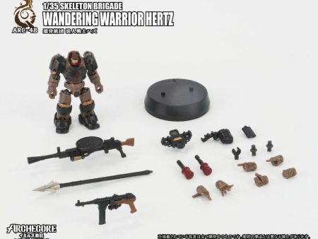 ARC-48 Skeleton Brigade Wandering Warrior Hertz 1 35 Action Figure JAPAN Fashion