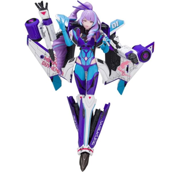 Aoshima V.F.G. No.MC-17 Macross Delta VF-31J Siegfried Mikumo Guynemer Model Kit Cheap