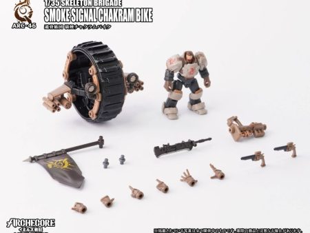 ARC-46 Skeleton Brigade Smoke Signal Chakram Bike 1 35 Action Figure JAPAN Online Sale