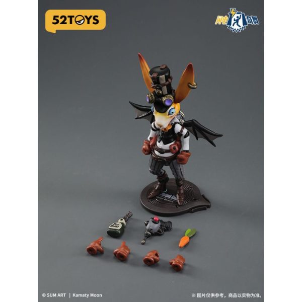 52Toys 3.75 Inch Series FigLite Steampunk Rabbit Action Figure JAPAN OFFICIAL Discount