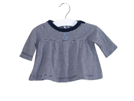 Petit Bateau Long Sleeve Dress 3M (60cm) Online Sale