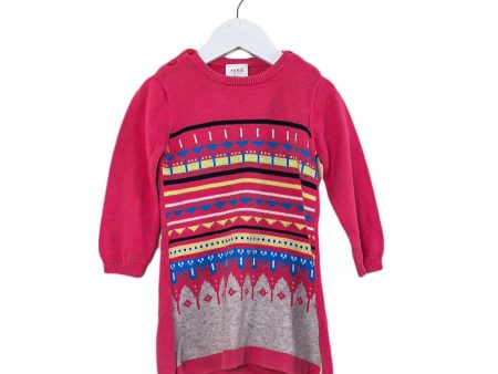 Seed Long Sleeve Dress 12-18M Fashion