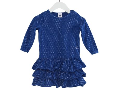 Petit Bateau Long Sleeve Dress 12M Online