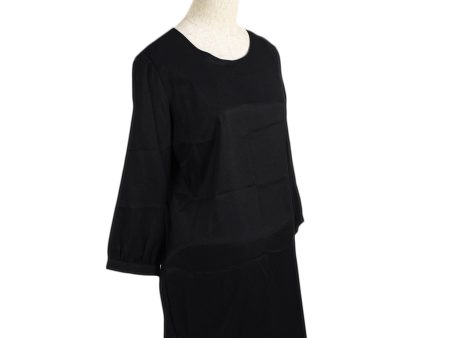 Maternity Three Quarter Sleeve Dress M on Sale