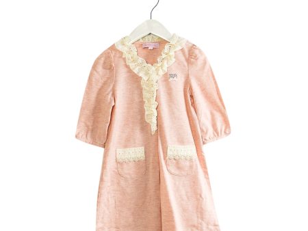 Three Quarter Sleeve Dress 3T Fashion