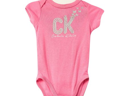 10043694 Calvin Klein Baby~Bodysuit 0-3M Supply