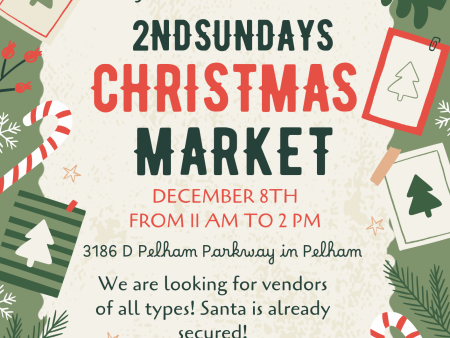 2nd Sundays Event- Holiday edition Online